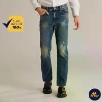 ราคา Mc JEANS กางเกงยีนส์ผู้ชาย ทรงกระบอกขาตรง (Straight) สียีนส์ฟอกอ่อน MAIZ188 (1729620732288600535)