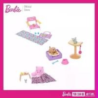 ราคา COD Barbie House Accessories Playset ชุดอุปกรณ์เสริมสำหรับบ้านบาร์บี้ และสัตว์เลี้ยง GRG56 (1732250773488043807)