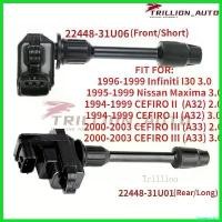 ราคา hyperpshop แบบพกพา คอยล ์ จุดระเบิด 22448-31U06 คอยล ์ จุดระเบิดด ้ านหน ้ า /สั ้ น /22448-31U01 คอยล ์ จุดระเบิดสําหรับ Infiniti I30 3.0 Nissan Maxima 3.0 CEFIRO A32 A33 ด ้ าน (1730626494762944714)
