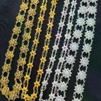 ราคา พร้อมส่งจากไทย Accessories สังวาลย์ชุดไทย ประดับพลอยแบบแม่การะเกด เครื่องประดับชุดไทย สีทองสีเงิน (1731352685101090344)