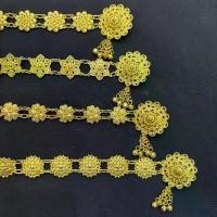 ราคา Accessories เครืองประดับโบราณเข็มขัดดอกไม้อีสานชุดล้านนาไทหัวเข็มขัดุดเงินเข็มขัดชุดไทย โบราณสีทอง (1732392533973894472)