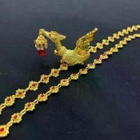 ราคา ☚Accessories หงส์ อุปกรณ์ DIYสร้อยสังวาลย์ ￼หงส์ติดไหล่สวย ๆ เครื่องประดับชุดไทย✱ (1732320489575253867)