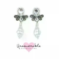 ราคา ต่างหู Acrylic ต่างหูคลิป ต่างหูก้านเงินแท้ UA0028-01 Unreasonable Accessories (1730498666691594605)