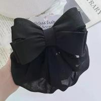 ราคา COD.เน็ตติดผมผ้าชีฟอง สีดำ งานสวยเรียบหรูFashion accessories (1730594797793216701)