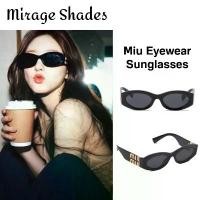 ราคา บล็อกบัสเตอร์ 【COD】New! 2025 Miu Eyewear sunglasses ของแท้ 100% แว่นตากันแดด เลนส์โพลาไรซ์ ผหญิง UV400 (1731795049980135020)