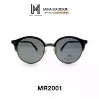 ราคา Mira Madison Clip-on Sunglasses แว่นตากันแดดคลิปออน รุ่น MR2001-WG/POC (1732251549298690685)