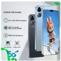 ราคา 【New】การรับประกัน 1 ปี i15 ProMax 6.8นิ้ว Smartphone 5G เกมแบบเต็มหน้าจอการเล่นเกมที่ราบรื่น 16+512GB 7800mAh พิกเซลสูงมาก กล้องหน้า ปลดล็อคด้วยใบหน้า การทํางานที่ราบรื่น หน่วยค (1732320653859456594)