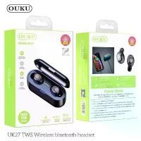 ราคา OUKU UK27 หูฟังบลูทูธ หูฟังสเตอริโอ หูฟังไร้สาย TWS Wireless BT5.2 headset Earphone Earbud ตู้ ลําโพง บลูทูธ (1731998135652222066)