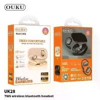 ราคา โอคุUK28TWS หูฟังบลูทูธรุ่นใหม่2025wireless bluetooth headset Intelligent noise reduction without sound leakageสีดำทอง (1731388070347179935)