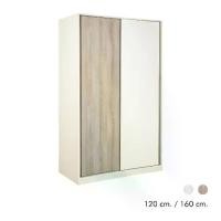 ราคา INDEX LIVING MALL ตู้เสื้อผ้าบานสไลด์ รุ่นวาว่า (1729876489031485496)