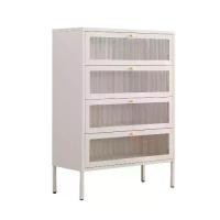 ราคา INDEX LIVING MALL ตู้รองเท้า รุ่นเคิร์ฟ ขนาด 80 ซม. - สีขาวงาช้าง (1729674818141390904)