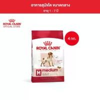 ราคา Royal Canin Medium Adult 4kg อาหารเม็ดสุนัขโต พันธุ์กลาง อายุ 12 เดือน–7 ปี (Dry Dog Food ,โรยัล คานิน) (1731589976097195088)