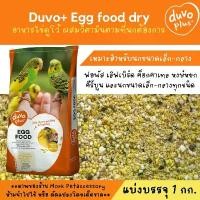ราคา Duvo Egg Food อาหารไข่ อาหารนกเสริมโปรตีน หอม กรุบกรอบ โปรตีนสูง (1731628641642906921)