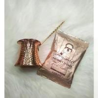 ราคา (พร้อมจัดส่ง) หม้อต้มกาแฟ Coffee pot หม้อต้มกาแฟตุรกี พร้อมกาแฟ Turkish coffee ขนาด 100 กรัม จัดส่งเฉพาะจุด (1731446274347336964)