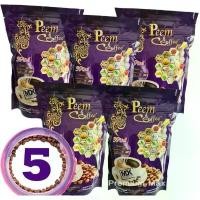 ราคา กาแฟภีมคอฟฟี่ 5ห่อมี 75 ซองเล็ก Peem Coffee (1731902926644939761)