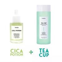 ราคา ดูโอ้โทนเนอร์+เซรั่มใบบัวบก Cica + Tea cup ผิวทุกประเภท บํารุงผิวหน้า สกินแคร์ (1729613458549016987)