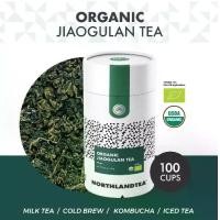 ราคา ชาเจียวกู่หลานใบล้วน USDA & EU ออร์แกนิค ขนาด 100 กรัม - สมุนไพรแห่งชีวิต - No Caffeine - HOT TEA / ICED TEA / COLD BREW and etc. - Northlandtea (1729617937397942279)