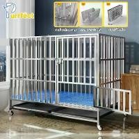 ราคา Purrfect กรง กรงสุนัขพับได้ สแตนเลส กรงสัตว์เลี้ยงขนาดใหญ่(125*110cm)กรงสแตนเลส กรงสุนัข คอกกรงสัตว์เลี้ยง dog cages crates สามารถพับได้ จัดเก็บสะดวก (1732026725499897264)