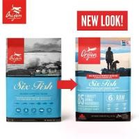 ราคา สูตรใหม่! Orijen Six Fish Dog โอริเจน อาหารเม็ดสุนัขระดับรางวัลชนะเลิศ สูตรปลา 6 ชนิด (2kg, 6kg, 11.4kg) (1729569400363780243)