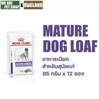 ราคา Royal Canin Vet Dog Mature อาหารเปียกหมาแก่ 12 ซอง/กล่อง (1731991347052446787)