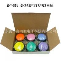 ราคา ปุ่มฝึกสัตว์เลี้ยง Clicker, สำหรับสุนัข, การตอบสนองเกม, จี้กระดิ่งบันทึกบีบ, ปุ่มกล่อง, 6-Pack แบทแมว chinese dog leather (1731982670530053854)