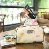ราคา NEW Cosmetic Bag กระเป๋าเครื่องสำอางค์ผ้าเคลือบกันน้ำ ลายRollings Cat (1732441700065969633)