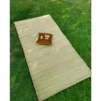 ราคา เสื่อกกจากธรรมชาติแท้ 100% เสื่อกกทอทั้งต้น (ลายดั้งเดิม) (Natural papyrus mat) (1732379789618480351)