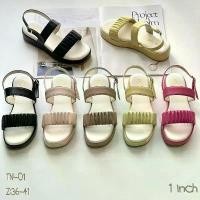 ราคา NIWA SHOES รองเท้ารัดส้น เบาสบาย สีหวานตะมุตะมิม๊ากกก รหัสสินค้า TN-01 จัดส่งเฉพาะจุด (1731851730725996245)