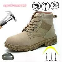 ราคา รองเท้าเซฟตี้ หุ้มข้อ หัวเหล็ก Safety Shoesลดกระหน่ำไปเลย (1732415736834065418)