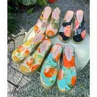 ราคา shoes i Amm ร้านจริง** ส่งตรงจากนครนายก D-168 รองเท้าส้นเตารีด ความยาวค่อนข้างสั้นพอดีกับเท้า +1 ไซส์ ส้นสูง (2.5 นิ้ว) มีบริการเก็บปลายทาง (1731833913535923344)