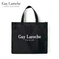 ราคา 【จัดส่งจากประเทศไทย】 Guy Laroche Tote Bag กระเป๋าผ้า กีลาโรช ผ้าไนล่อน มีซิป กันน้ำ GX8Z0100BL (1732251805723232071)