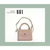 ราคา กระเป๋าเเฟชั่นผู้หญิงสะพายข้างทรงกล่อง No. 661 NE&NA Collection Bag มีบริการเก็บปลายทาง (1731789598752671530)