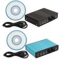 ราคา USB SOUND External Optical Audio 6 Channel 5.1 Sound Card Adapter For Laptop สปอตสินค้า (1732436711478035981)
