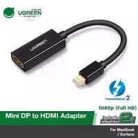 ราคา มีบริการเก็บปลายทาง UGREEN รุ่น 10460 / 10461 Mini DisplayPort to HDMI Male to Female Converter 1080P Adapter MINI DP to HDMI Adapter (1732443538941248902)