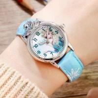 ราคา Frozen Children's Watch for Girls, Diamond-Studded Crown Princess Series, Elementary School Children's Quartz Watch 198 (1732268935038141665)