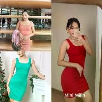 ราคา Premily Clothing ชุดเดรส Mini milin maxidress เดรสโกงหุ่น ผ้าร่อง RIB เกรดญี่ปุ่น พร้อมส่ง (1731950683098809396)