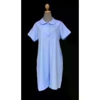 ราคา CODชุดคลุมท้อง ปกบัว พยาบาล สีขาวโอโม่ ชุดเดรส ชุดทำงาน โรงพยาบาล สาธารณสุขTikTok (1731374527134074608)