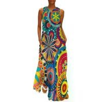 ราคา ชุดเดรสยาวแฟชั่นสตรี ชุดเดรสDressElegantBirthdayหญิงพิมพ์ลายมันดาลาสีสันสดใส ฤดูร้อน (1729969820901280303)