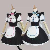 ราคา ชุดเดรส Nekopara, ผ้าคลุมไหล่ช็อคโกแลตวานิลลา, ชุดแม่บ้าน, เหมาะสำหรับคอสเพลย์และปาร์ตี้ฮาโลวีน, รวมชุด Clothing ผู้หญิง Women เสื้อผ้า (1730980656297052656)