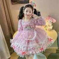 ราคา ชุดเดรส My Melody สำหรับเด็กผู้หญิง ชุดฮัลโลวีน คอลเลคชั่นสปริงใหม่ 2024 ชุดเจ้าหญิงสำหรับเด็ก สไตล์โลลิต้าสาวน้อย (1731233604928832827)