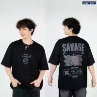 ราคา HOBBY BOY - SAVAGE เสื้อยืด UNISEX ที่นิยมมากที่สุด (1731955756695782745)