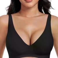 ราคา บราไร้สาย ผู้หญิง บรา V ลึก เสื้อยืด ทรงเตี้ย ไร้ตะเข็บ (1731638715927791105)