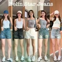 ราคา S-4XL กางเกงยีนส์ขาสั้นผู้หญิงเกาหลี เอวสูงเรียบๆ กางเกงขาสั้น กางเกงยีนส์ (1732244587823531104)