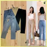 ราคา BabarryJeans มีบิ๊กไซส์ S-3XL กางเกงยีนส์ งานนำเข้า เกรด Premium กระบอกเล็ก เอวสูง ผ้ายืด สไตล์เกาหลี เก็บพุง บล็อกบัสเตอร์ (1731961117940090739)