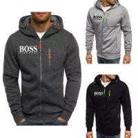ราคา เสื้อกันหนาวมีฮู้ดผู้ชาย BOSS HUGO BOSS สไตล์เกาหลีใหม่ เรียบง่ายมีสไตล์ เสื้อเสื้อผ้า เสื้อฮู้ด เสื้อโค้ท ลายสตรอเบอร์รี่ เหมาะสำหรับฤดูใบไม้ผลิและฤดูใบไม้ร่วง มีจำหน่ายสำหรับการจัดส่งโดยตรง (1732075