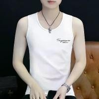 ราคา เสื้อกีฬาสำหรับผู้ชาย สไตล์ฤดูร้อน ผ้าฝ้ายแท้ แขนกุด บางและระบายอากาศ เสื้อลำลอง เสื้อกีฬาผู้ชาย แขนกุด เสื้อสเวตเตอร์ (1731471185519150575)
