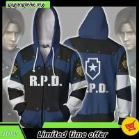 ราคา เสื้อแจ็คเก็ตพิมพ์ลาย ดีไซน์ Unisex 3D แฟชั่น Resident Evil Leon Scott Kennedy เสื้อสเวตเตอร์ (1731897098036218146)