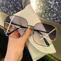ราคา แว่นกันแดด มาใหม่ แฟชั่นยุโรปและอเมริกา แว่นกันแดดเฉพาะบุคคล สไตล์สตรีทช็อตอินเทรนด์ ทำจากสแตนเลส (1732353555503744567)