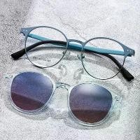ราคา แว่นกันแดด Preppy หวาน เปิดตัวใหม่ คลิปออนแม่เหล็ก กรอบกลม TR90 พร้อมเลนส์กันแดด RX-พร้อม (1732249789629630355)