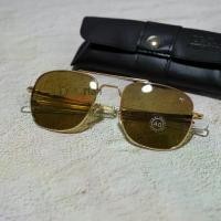 ราคา แว่นกันแดดAO ทรงนักบิน สีชา (1731916606491035212)